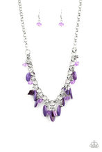 Load image into Gallery viewer, I Want To SEA The World Necklace - Purple
