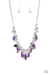 I Want To SEA The World Necklace - Purple