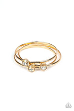 Load image into Gallery viewer, Be All You Can BEDAZZLE Bracelet - Gold
