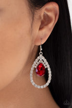 Load image into Gallery viewer, Trendsetting Twinkle Earrings - Red
