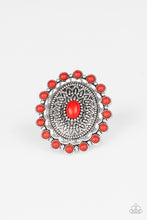 Load image into Gallery viewer, Mesa Mandala Ring - Red
