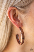 Load image into Gallery viewer, Rustic Revolution Earrings - Copper
