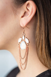 Opalescence Essence Earrings - Copper