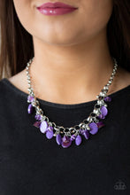 Load image into Gallery viewer, I Want To SEA The World Necklace - Purple
