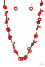 Load image into Gallery viewer, Waikiki Winds Necklace - Red
