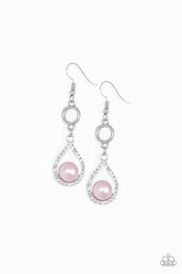 Roll Out The Ritz Earrings - Pink