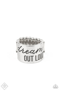 Dream Louder Rings - Silver