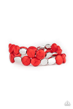 Load image into Gallery viewer, Simply Sedimentary Bracelet - Red
