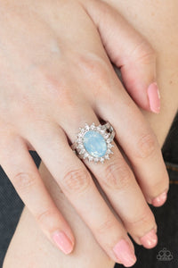Iridescently Illuminated Ring - Blue