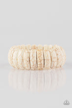 Load image into Gallery viewer, Peacefully Primal Bracelet - White
