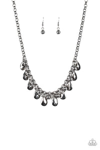 Stage Stunner Necklace - Black