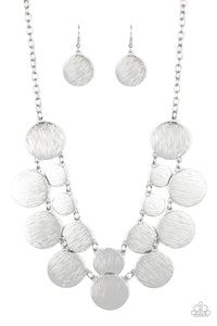 Stop and Reflect Necklace - Silver