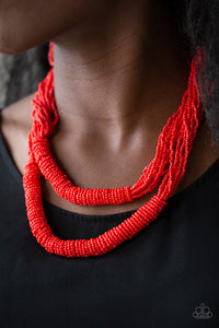 Rights As RAINFOREST Necklace - Red