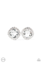 Load image into Gallery viewer, Diamond Duchess Clip-On Earrings  - White
