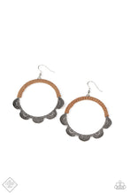 Load image into Gallery viewer, Tambourine Trend Earrings - Brown
