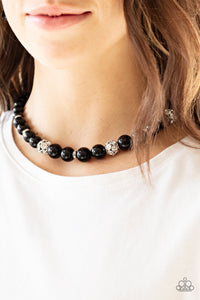 Rich Girl Refinement Necklace - Black