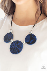 Viper Pit Necklace - Blue