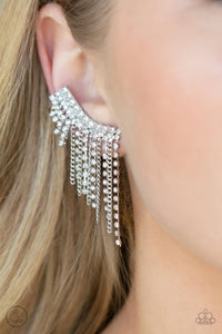 Thunderstruck Sparkle Earrings - White