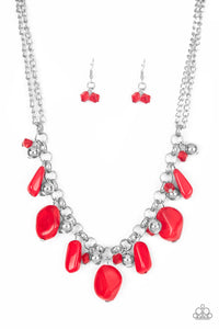 Grand Canyon Grotto Necklace - Red