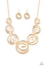 Load image into Gallery viewer, Statement Swirl Necklaces - Gold
