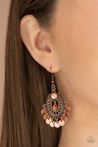 Chime Chic Earrings - Copper