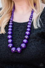 Load image into Gallery viewer, Effortlessly Everglades Necklace - Purple
