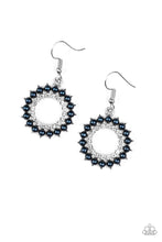 Load image into Gallery viewer, Wreathed In Radiance Earrings - Blue
