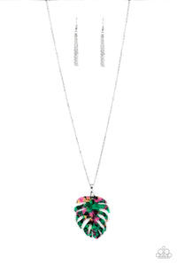Prismatic Palms Necklace - Green
