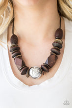 Load image into Gallery viewer, Grand Turks Getaway Necklace - Brown
