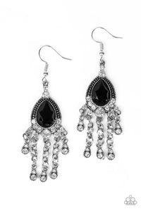 Bling Bliss Earrings - Black