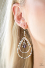 Load image into Gallery viewer, REIGN On My Parade Earring - Purple
