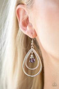 REIGN On My Parade Earring - Purple