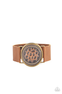 Hold On To Your Buckle Bracelet - Copper