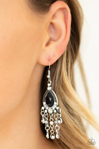 Bling Bliss Earrings - Black