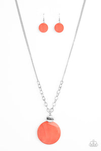 A Top-SHELLer Necklace - Orange