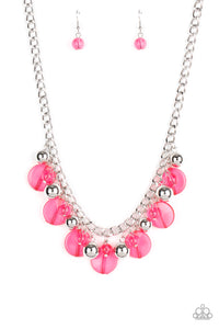 Gossip Glam Necklace - Pink