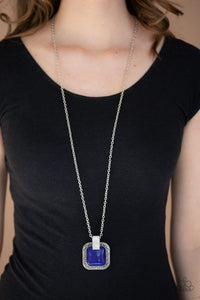 Effervescent Elegance Necklace - Blue