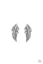 Load image into Gallery viewer, Feathered Fortune Earring - Silver
