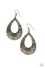 Load image into Gallery viewer, Get Into The GROVE Earrings  - Brass
