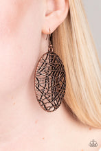 Load image into Gallery viewer, Way Out of Line Earrings - Copper
