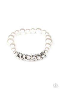 Traffic-Stopping Sparkle Bracelet - White