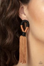 Load image into Gallery viewer, Moroccan Mambo Earrings - Brown
