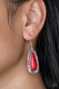 Cruzin Colorado Earrings - Red