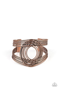 Rustic Coils Bracelets - Copper