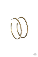 Load image into Gallery viewer, Trending Twinkle Hoop Earrings - Brass
