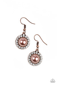 Fashion Show Celebrity Earrings - Copper