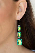 Load image into Gallery viewer, Cosmic Red Carpet Earrings - Green
