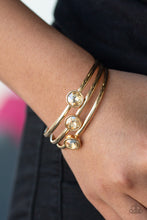 Load image into Gallery viewer, Be All You Can BEDAZZLE Bracelet - Gold
