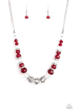 Load image into Gallery viewer, Distracted by Dazzle Necklace - Red
