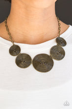 Load image into Gallery viewer, Deserves A Medal Necklace - Brass
